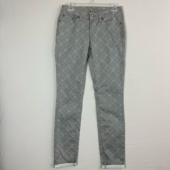 Prana Silver Spain Kara Skinny Pants Kaleidoscope Women’s Size 2/26 - Picture 1 of 10